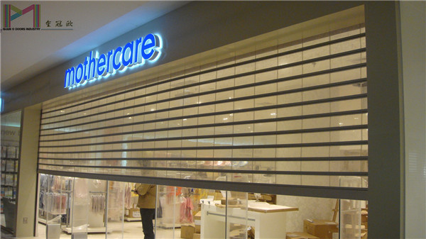 什么是濟南水晶卷簾門？